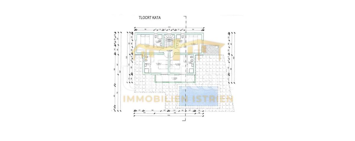Progetto di nuova costruzione - casa con piscina